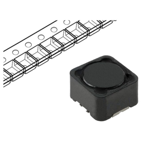 Inductor: fir; SMD; 68uH; 3A; 88,5mΩ; ±20%; 12x12x10mm; -40÷85°C