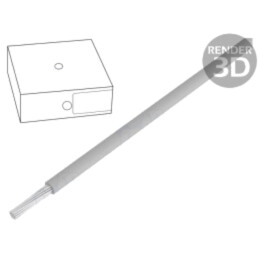 Cablu; ÖLFLEX® WIRE MS 2.1; litat; Cu; 0,75mm2; PVC; gri; 450V,750V