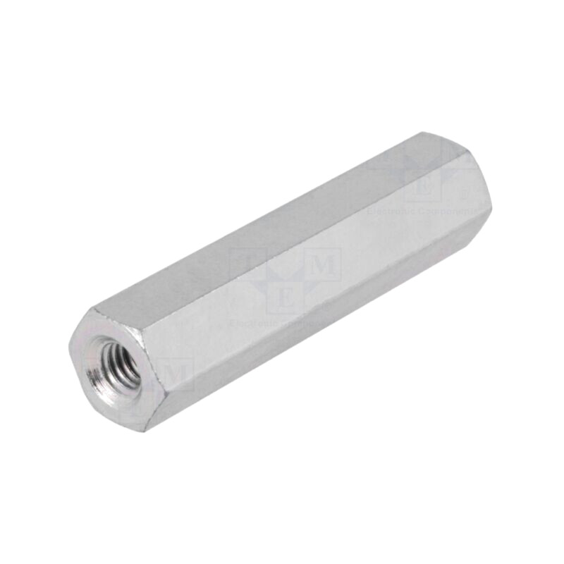 Piuliţă-distanţieră filetată; 15mm; Filet int: M8; hexagonală