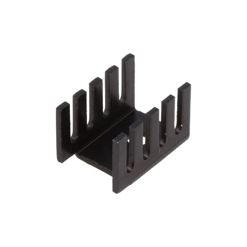Radiator: presat; U; TO202,TO220; neagră; L: 19,05mm; W: 13,21mm Radiator: presat; U; TO202,TO220; neagră; L: 19,05mm; W: 13,21mm