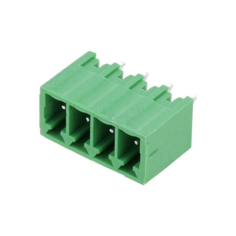 Regletă de conexiuni deconectabilă; 3,5mm; piste: 4; drept; soclu