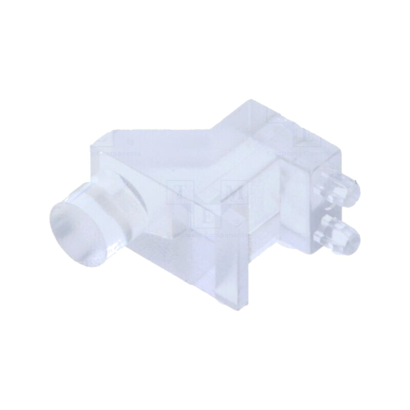 Tub pentru LED-uri; Ø3mm; Parte frontală: plat; Y: 2,5mm; X: 6,4mm