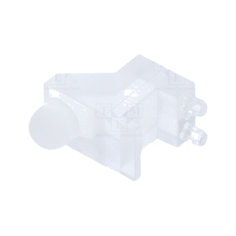 Tub pentru LED-uri; Ø3mm; Parte frontală: convex; Y: 2,5mm