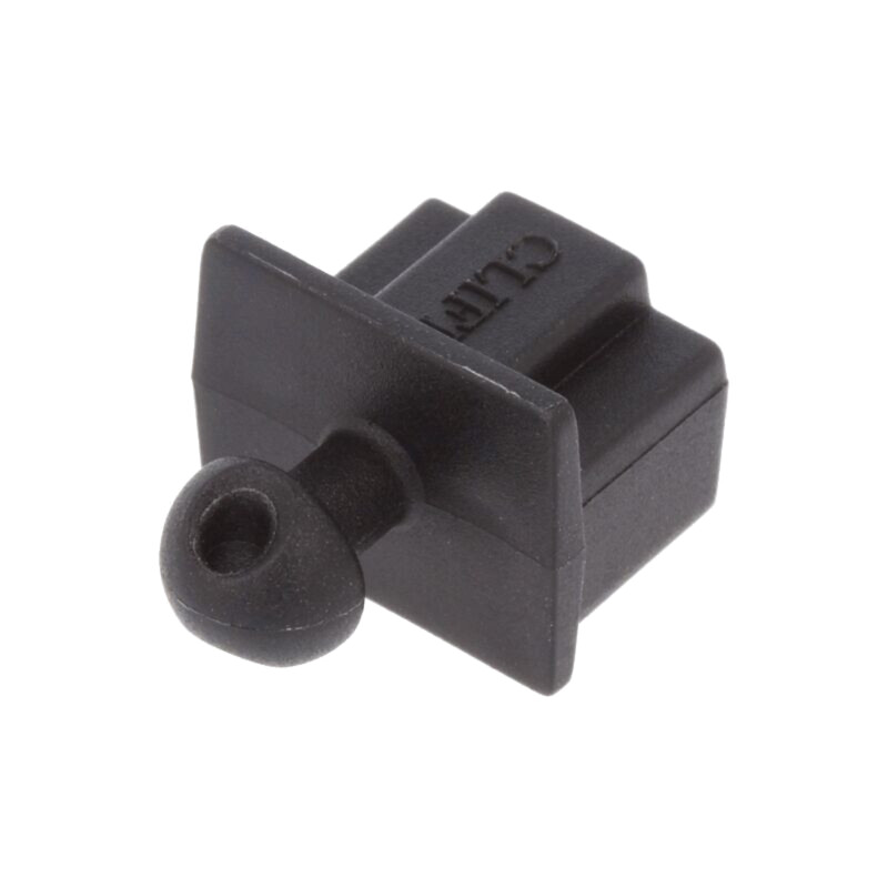 Capac de protecţie; neagră; Utilizare: socluri RJ45 Capac de protecţie; neagră; Utilizare: socluri RJ45