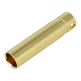 Conector: banană 4mm; soclu; 32A; neizolat; 1,2mΩ; 12AWG