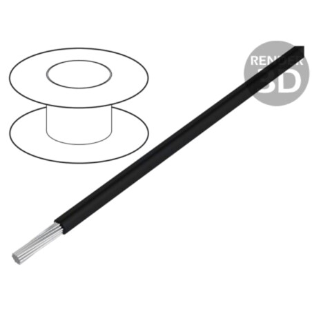 Cablu; ÖLFLEX® HEAT 180 SiF A; 1x0,25mm2; litat; Cu; silicon