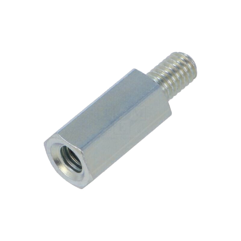 Piuliţă-distanţieră filetată; 20mm; Filet int: M6; Filet ext: M6