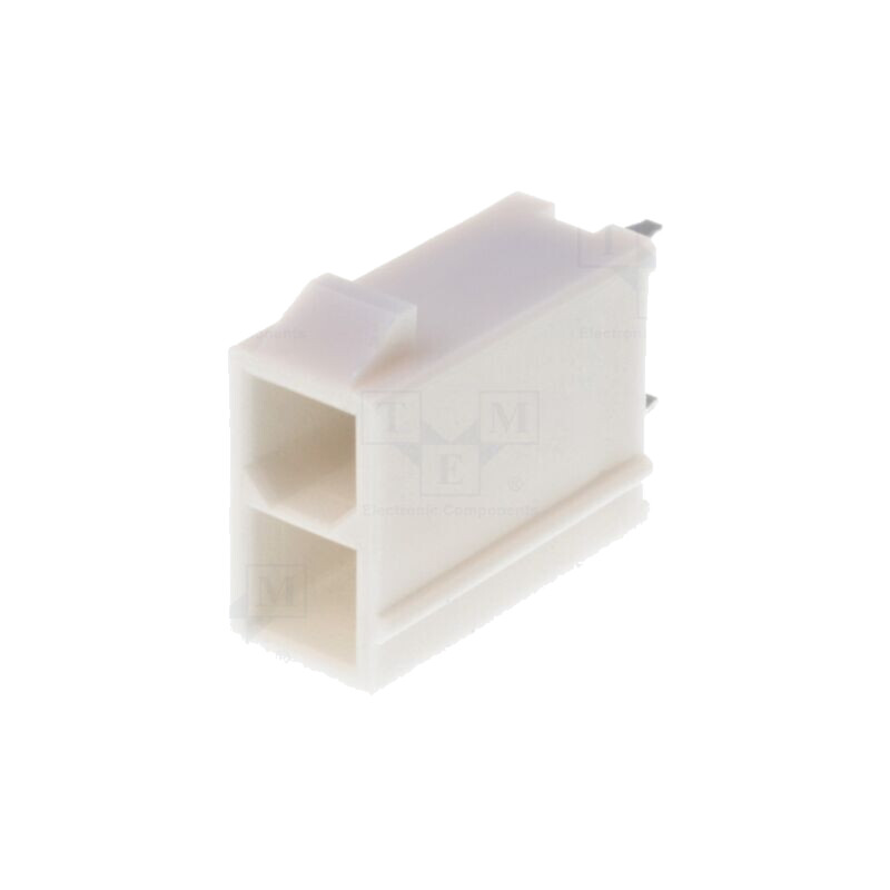 Conector: cablu-placă; soclu; tată; Mini-Fit Jr; 4,2mm; PIN: 2; THT
