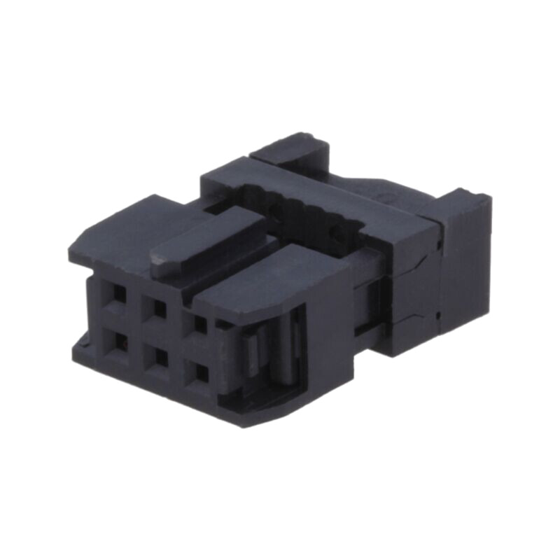 Conector: IDC; mufă; mamă; PIN: 6; cu presare a cablului; IDC