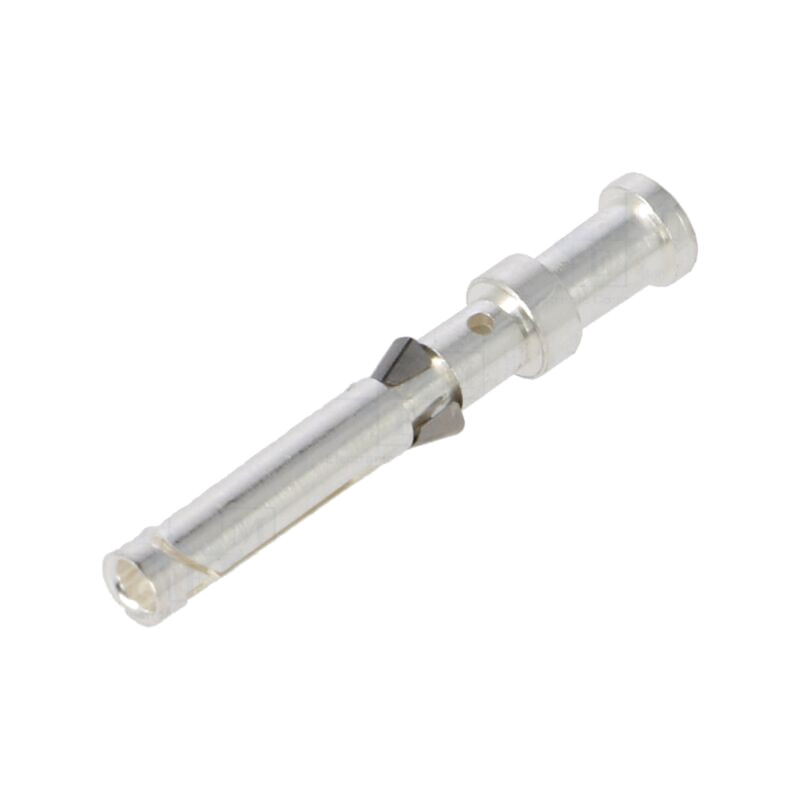 Pin; mamă; aliaj cupru; argintat; 0,75mm2; 18AWG; CD; crimpat; 10A