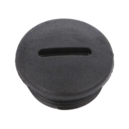 Capac de protecţie; M25; 1,5; IP54; poliamidă; neagră; V-N-FS; 11mm