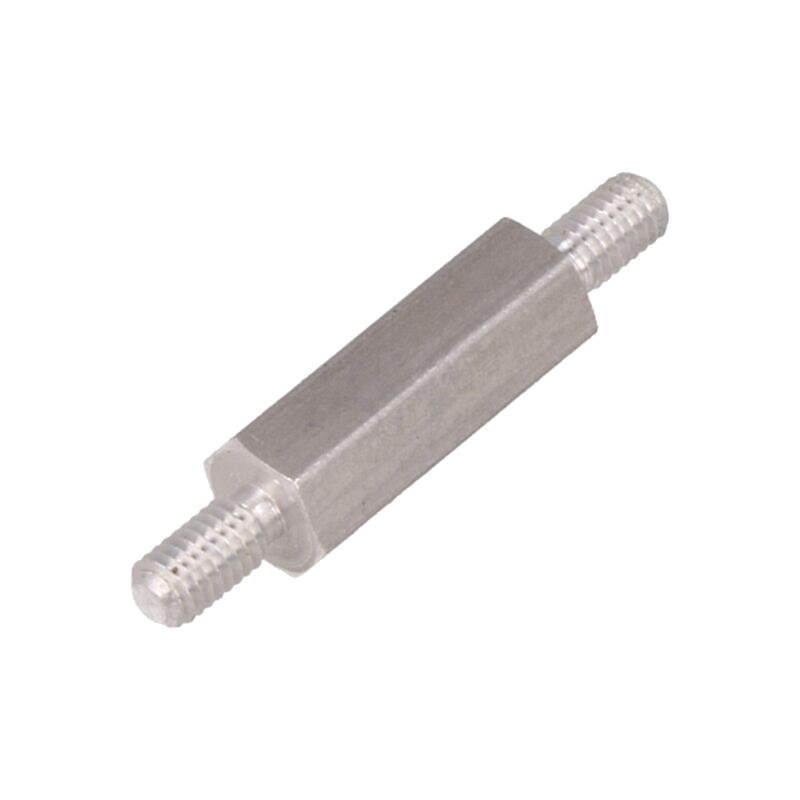 Piuliţă-distanţieră filetată; 15mm; Filet ext: M3; hexagonală