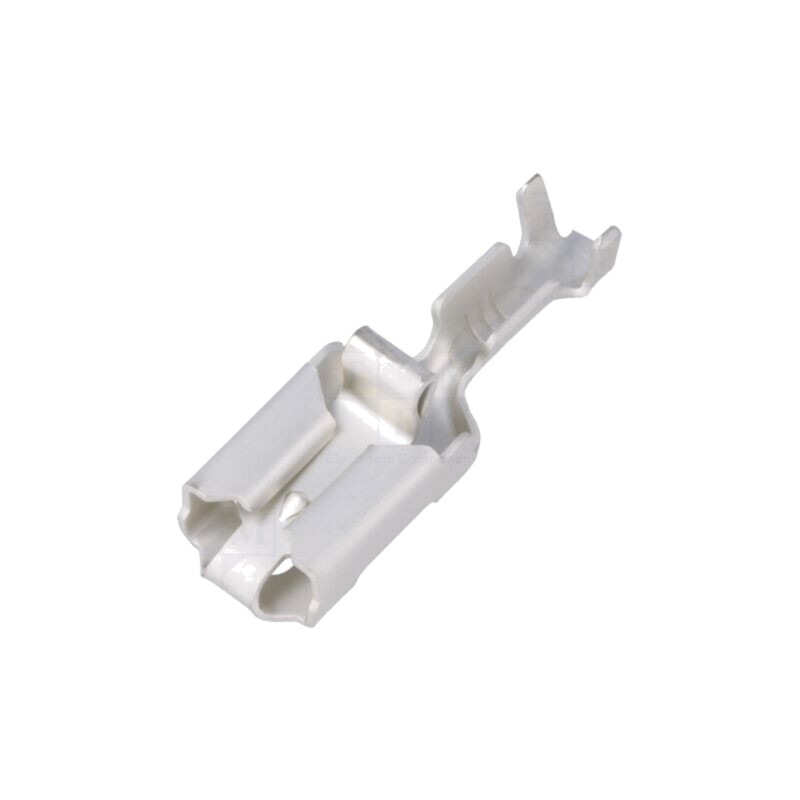 Terminal: plat; 6,3mm; 0,8mm; mamă; 0,5÷1,5mm2; crimpat; pe cablu
