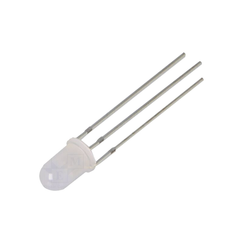 LED; 5mm; galben/albastru; 60°; Parte frontală: convex; Nr.term: 3