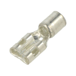 Terminal: plat; 6,3mm; 0,8mm; mamă; 4÷6mm2; crimpat; pe cablu; drept