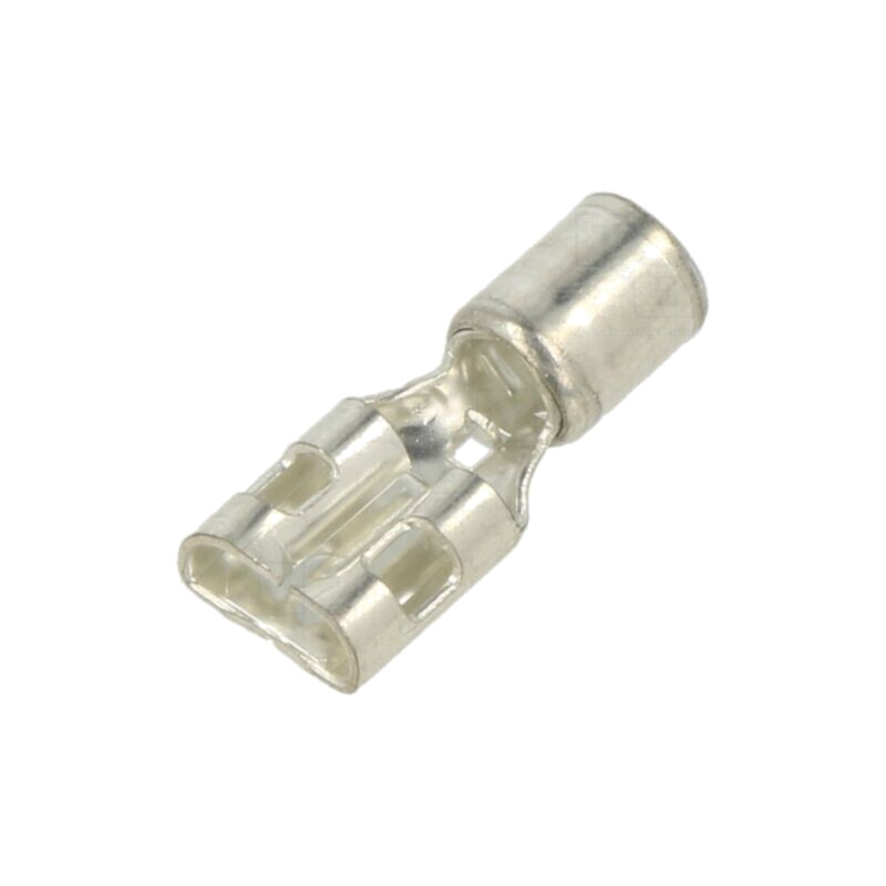 Terminal: plat; 6,3mm; 0,8mm; mamă; 4÷6mm2; crimpat; pe cablu; drept