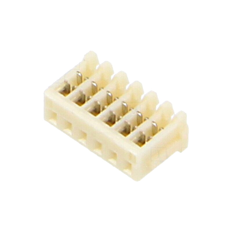 Conector: cablu-placă; mufă; mamă; SR; 1mm; PIN: 6; IDC; pe cablu; 50V