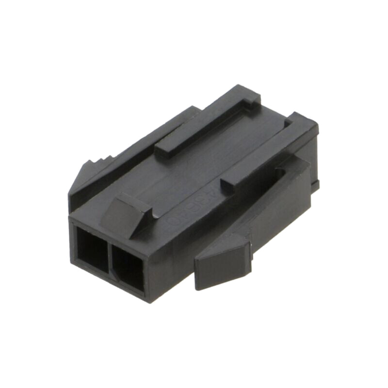 Conector: cablu-cablu; Micro-Fit 3.0; PIN: 2; mufă; tată; 3mm; 5A