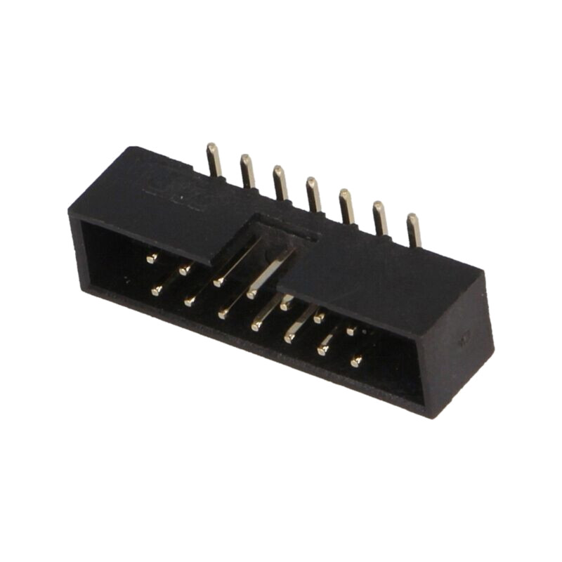 Conector: IDC; soclu; tată; PIN: 14; verticală; SMT; gold flash; 2mm