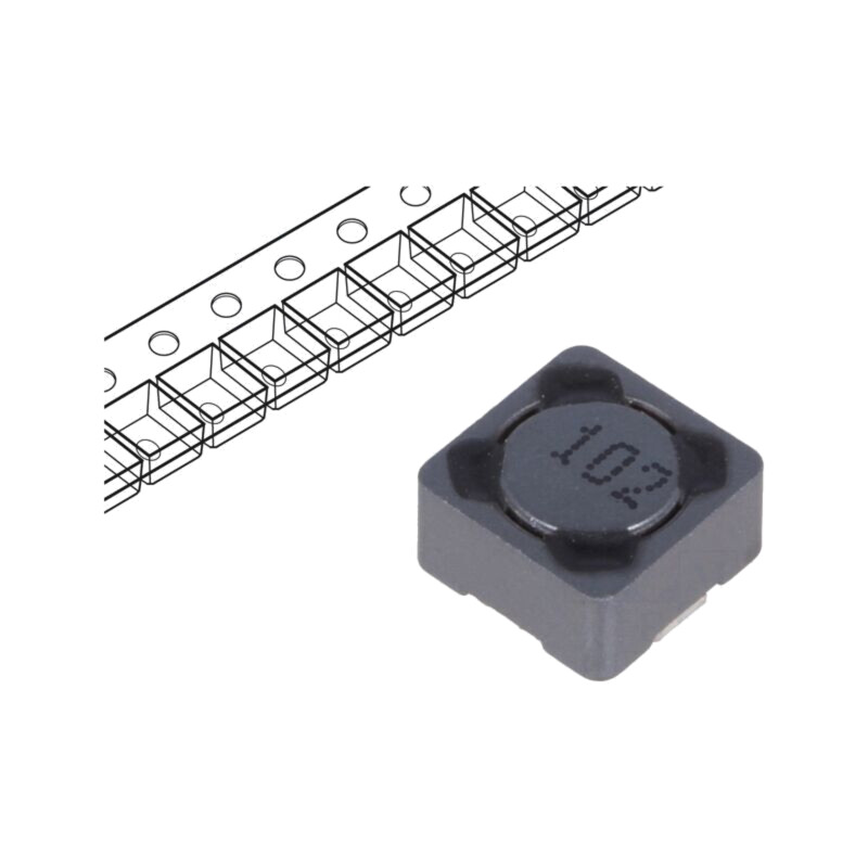 Inductor: fir; SMD; 1mH; 180mA; 6Ω; ±20%; 7,3x7,3x4,5mm; -40÷125°C Inductor: fir; SMD; 1mH; 180mA; 6Ω; ±20%; 7,3x7,3x4,5mm; -40÷125°C