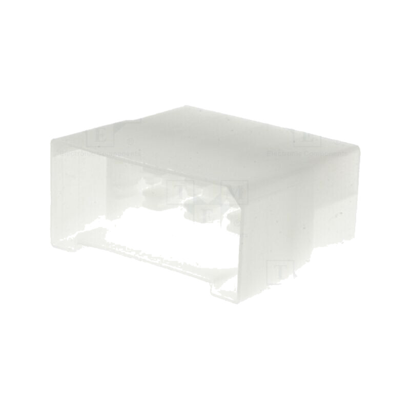 Carcase terminale; tată; pentru conectori 6,3mm cu clichet