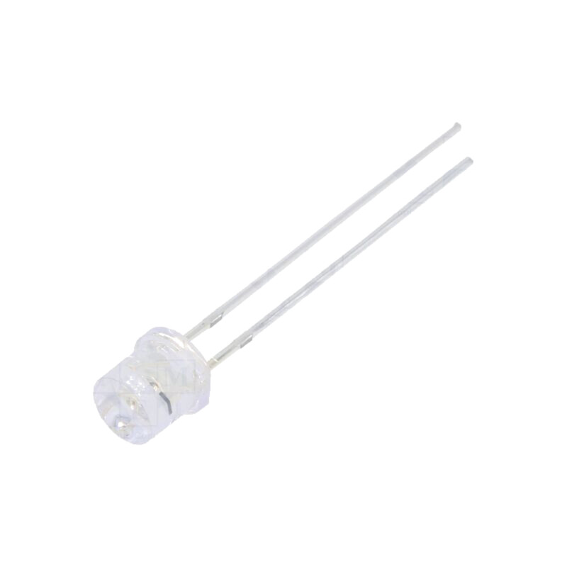 CRLED; 5mm; roşie; 1120mcd; 140°; Parte frontală: plat; 12VDC