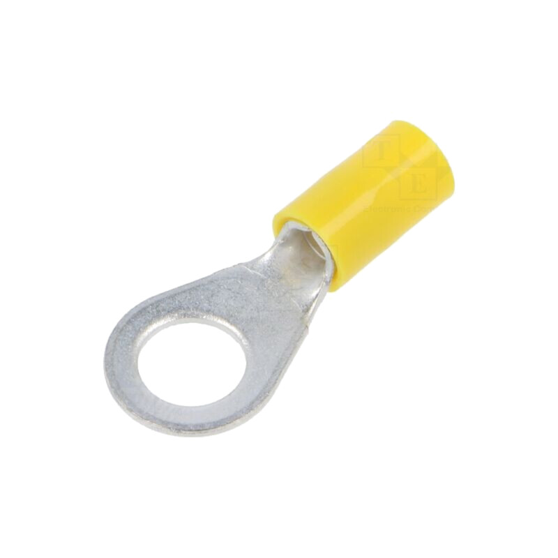 Vârf: inelar; M8; Ø: 8,5mm; 4÷6mm2; crimpat; pe cablu; izolată; cupru