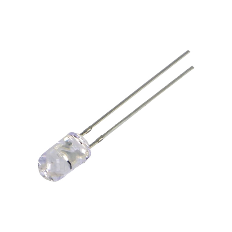 CRLED; 5mm; verde; 12000mcd; 30°; Parte frontală: convex; 5,5÷20VDC