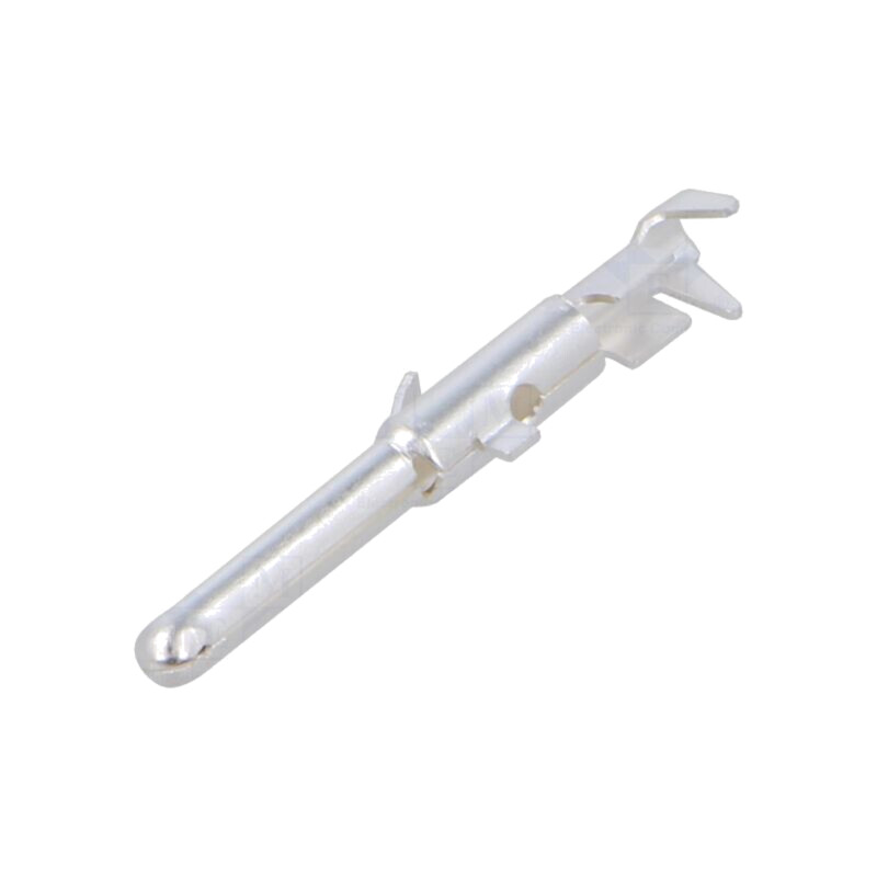 Pin; tată; 2,5mm; argintat; 0,5÷1,5mm2; 20AWG÷16AWG; pini ştanţaţi