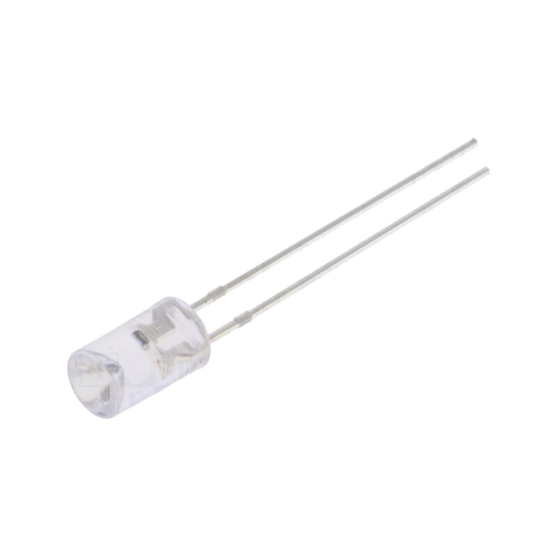 LED; 5mm; galbenă; imitare efect lumânare; 750÷1120mcd; 120°