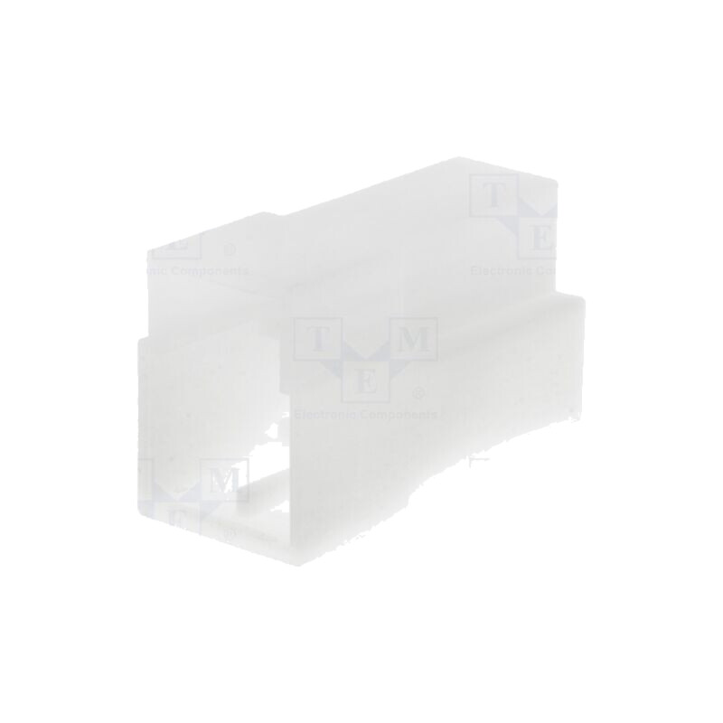 Carcase terminale; tată; pentru conectori 6,3mm cu clichet
