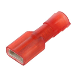 Terminal: plat; 4,8mm; 0,8mm; mamă; 0,5÷1mm2; crimpat; pe cablu