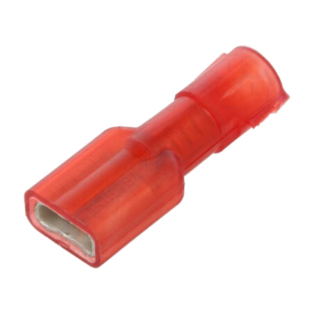 Terminal: plat; 4,8mm; 0,8mm; mamă; 0,5÷1mm2; crimpat; pe cablu