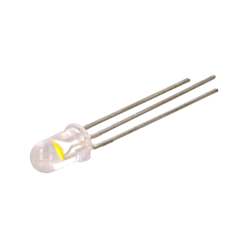 LED; 5mm; roşu/alb rece; 30°; Parte frontală: convex; Nr.term: 3 LED; 5mm; roşu/alb rece; 30°; Parte frontală: convex; Nr.term: 3