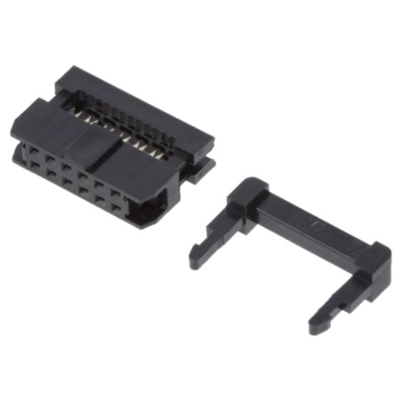 Conector: IDC; mufă; mamă; PIN: 12; IDC; pt.cablu-bandă; 1mm
