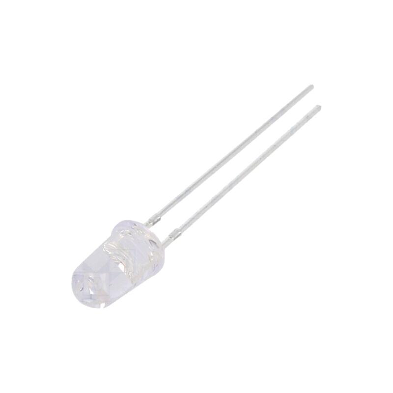 LED; 5mm; galbenă; 18000÷22000mcd; 30°; Parte frontală: convex LED; 5mm; galbenă; 18000÷22000mcd; 30°; Parte frontală: convex