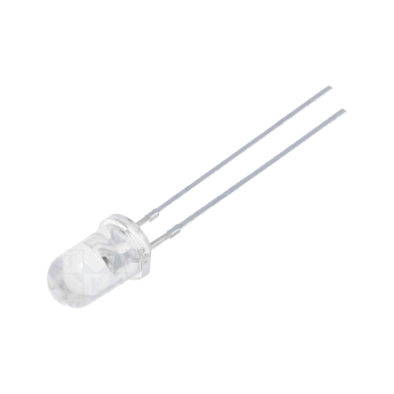 LED; 5mm; roz; 12000÷14400mcd; 15°; Parte frontală: convex