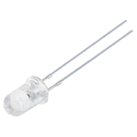 LED; 5mm; roz; 12000÷14400mcd; 15°; Parte frontală: convex