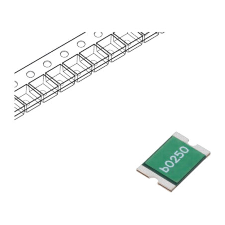 Siguranţă: polimerică PTC; 2,5A; Imax: 100A; SMD; 0ZCF; 2920