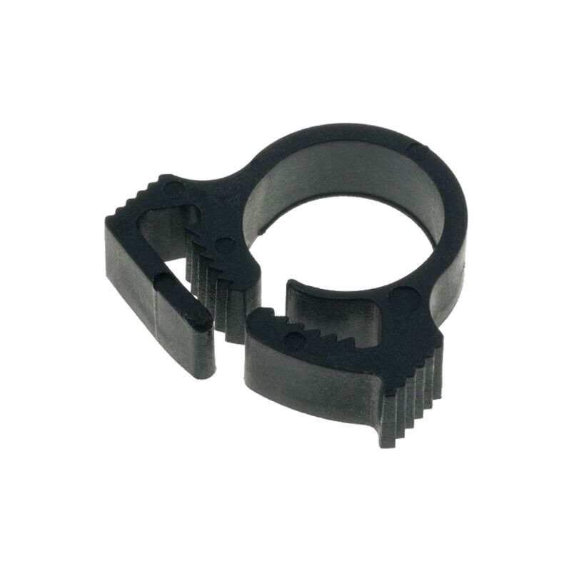 Clipsuri; Øbuclă: 10,4÷11,7mm; W: 5,9mm; poliamidă; neagră; UL94HB