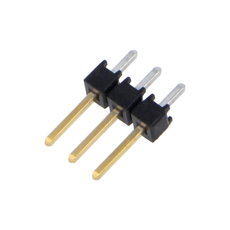 Conector: şiruri pini; şir pini; tată; PIN: 3; drept; 2,54mm; THT