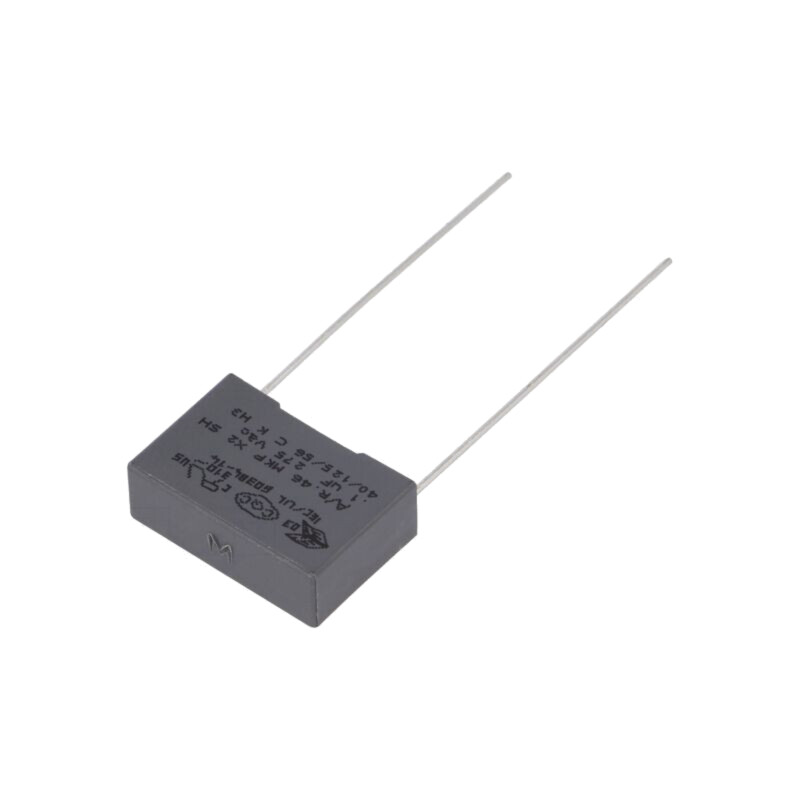 Condensator: cu polipropilenă; X2; R46 125C; 100nF; 18x6x12mm; THT
