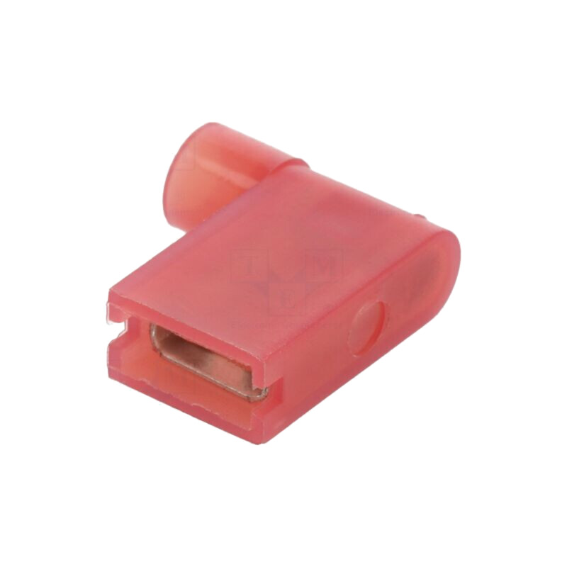 Terminal: plat; 6,3mm; 0,8mm; mamă; 0,75÷1,5mm2; crimpat; pe cablu