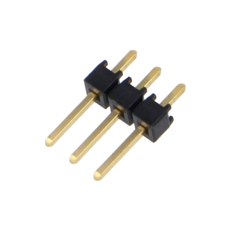 Conector: şiruri pini; şir pini; tată; PIN: 3; drept; 2,54mm; THT