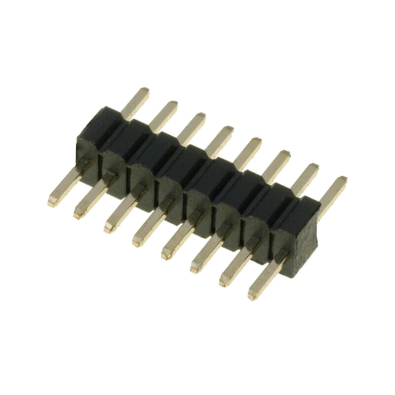 Conector: şiruri pini; şir pini; tată; PIN: 8; drept; 1,27mm; THT Conector: şiruri pini; şir pini; tată; PIN: 8; drept; 1,27mm; THT