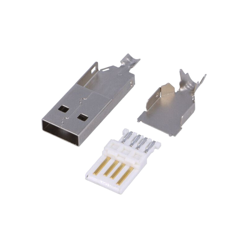 Conector: USB A; mufă; lipire