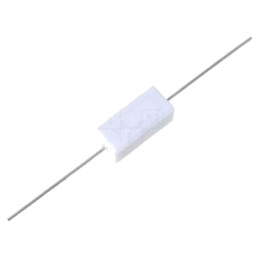 Rezistor: bobinat; cu ciment; THT; 6,8Ω; 5W; ±5%; Ø0,8x35mm