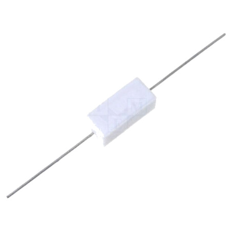 Rezistor: bobinat; cu ciment; THT; 6,8Ω; 5W; ±5%; Ø0,8x35mm