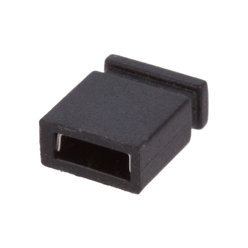 Conector: şiruri pini; jumper; mamă; închise; 2,54mm; 1x2; aurit Conector: şiruri pini; jumper; mamă; închise; 2,54mm; 1x2; aurit