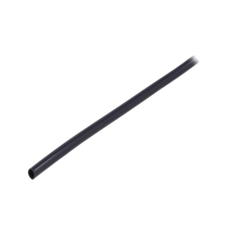 Manşon electroizolant; PVC; neagră; -20÷125°C; Øint: 3mm; L: 1000m